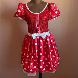 Disney Red and White Polka Dot Dress